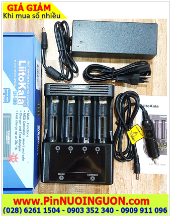 LiitoKala Lii-600, Máy sạc Pin và Test Dung Lượng Pin LiitoKala Lii-600 (Cảm ứng, đo Pin Lithium Li-ion/NiMh) chính hãng